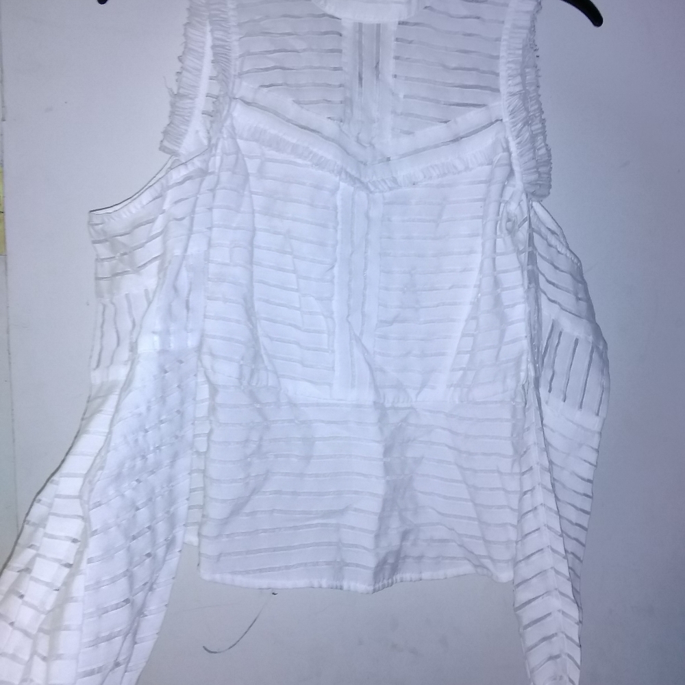 Split sleeve dress blouse